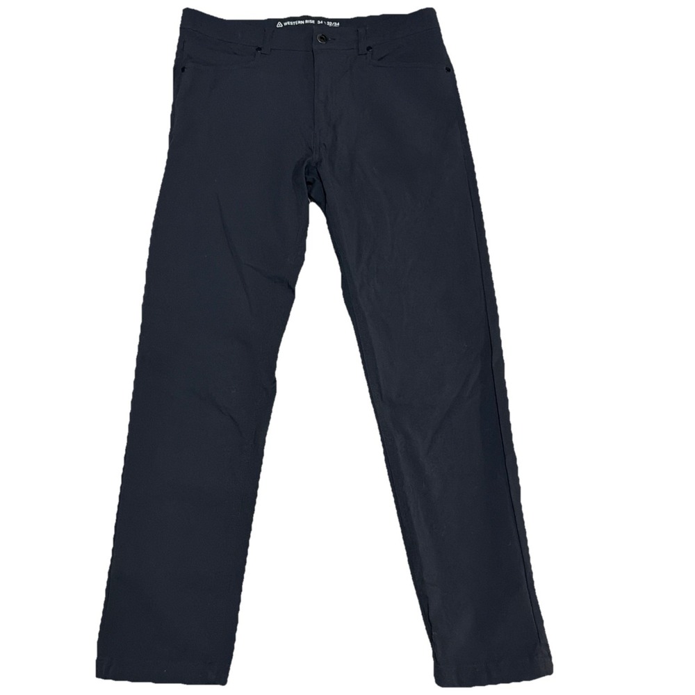 Western Rise AT Pant Outdoor Hiking Travel Pant‎ Black Size 34 (34x30)